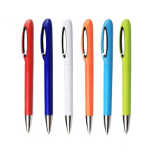2021 gift rubber plastic promotional pen with logo for corporate business free samples
